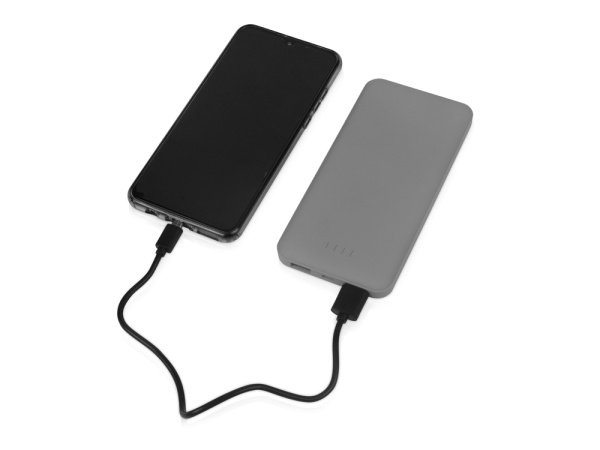 Внешний аккумулятор «NEO PB100», soft touch, 10000 mAh, Цвет серый