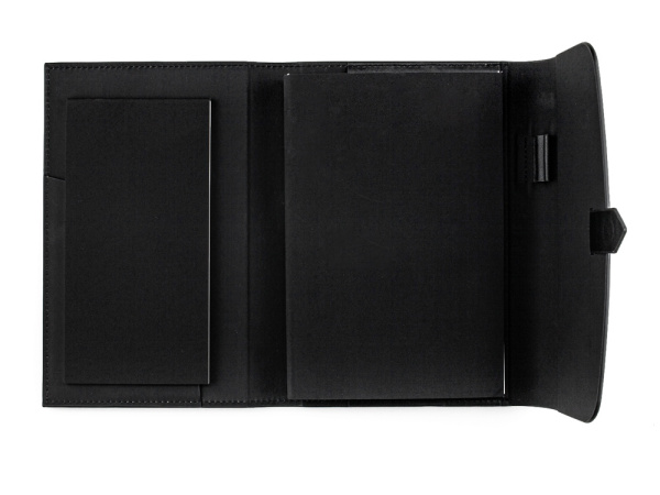 Ежедневник недатированный А5 «Senate» с магнитным клапаном, Размер A5, Цвет черный