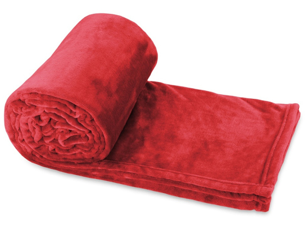 Плед «Тедди», Цвет красный