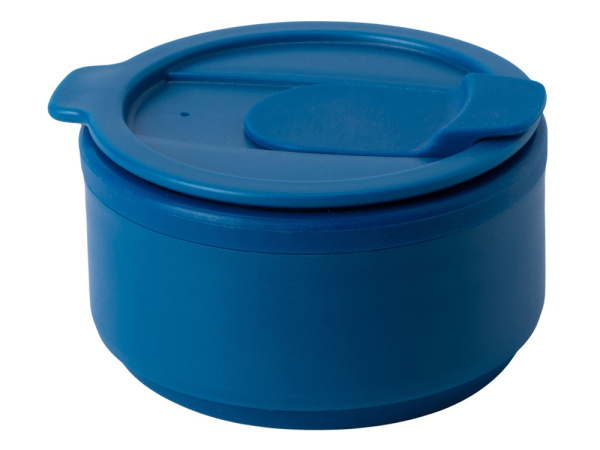 Силиконовый складной стакан «GoCup», Цвет синий индиго