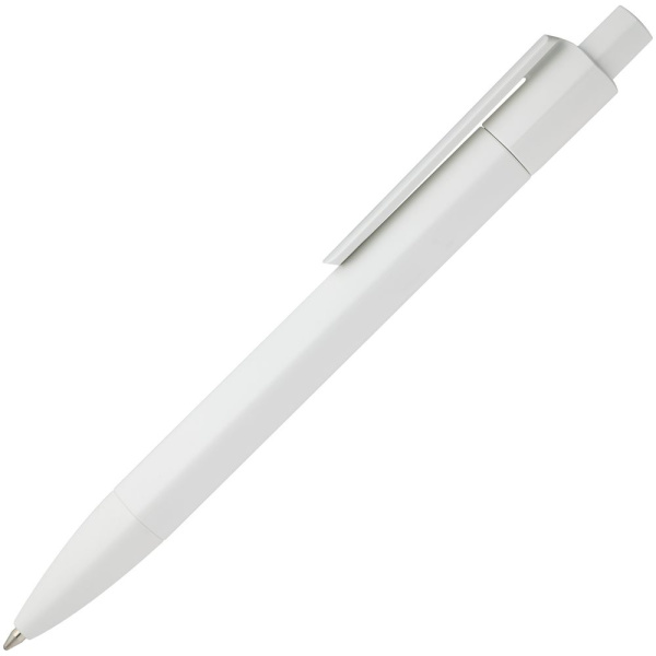 Ручка шариковая Prodir DS4 PMM-P, белая, 14x1,3 см