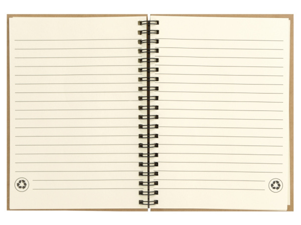 Блокнот А6+ «Hendell», Цвет натуральный