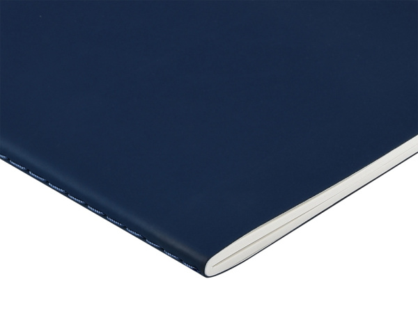 Тетрадь с каменной бумагой А5 «Carrara», Цвет темно-синий