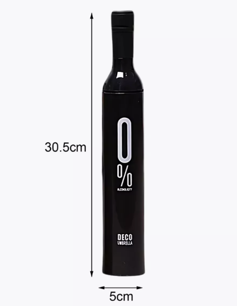 Новый креативный зонт в виде бутылки вина 0 % , УФ-зонтик, водонепроницаемый / Выбор цвета