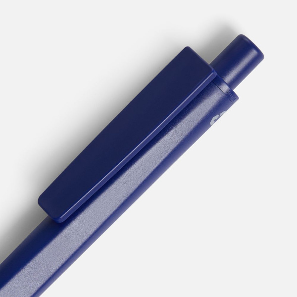 Ручка шариковая Ridge Recycled, темно-синяя, 14,1х1,6 см