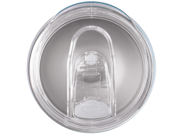 Вакуумная термокружка «Sense Gum», непротекаемая крышка, soft-touch, Цвет бирюзовый