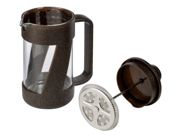 Френч-пресс из кофейных зерен «Paulo», Цвет коричневый