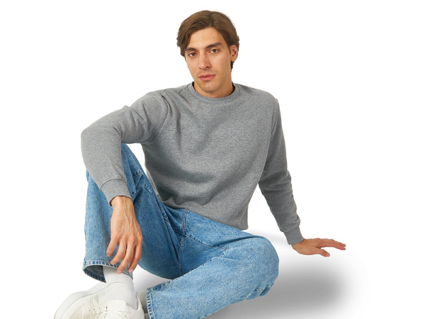 Толстовка «Rome» мужская, Размер 2XL, Цвет серый меланж