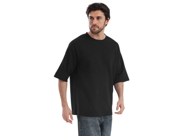 Футболка с пич отделкой «Kyoto», унисекс, Размер XL, Цвет черный