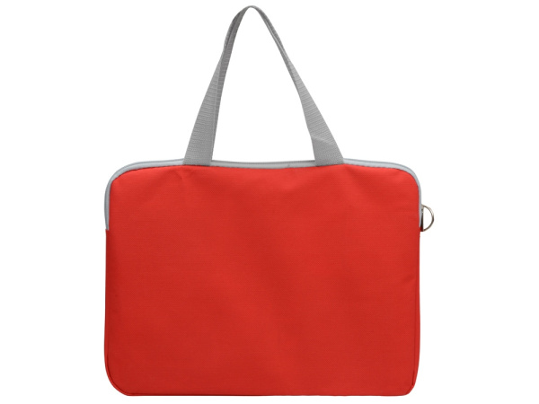 Конференц сумка для документов «Event», Цвет красный/светло-серый