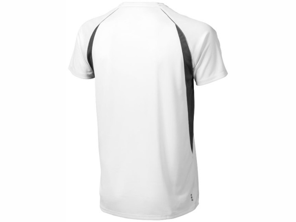 Футболка "Quebec Cool Fit" мужская, Размер M, Цвет белый/серый антрацит