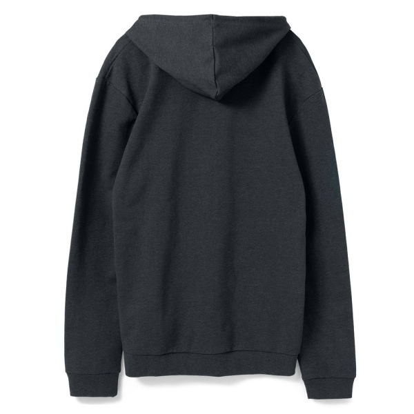 Толстовка с капюшоном унисекс Hoodie, темно-серая, XS–5XL