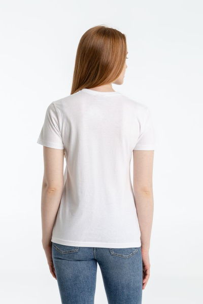 Футболка женская Bear, белая, S–XL