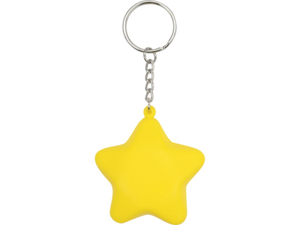 Брелок-антистресс «Звезда», Цвет желтый