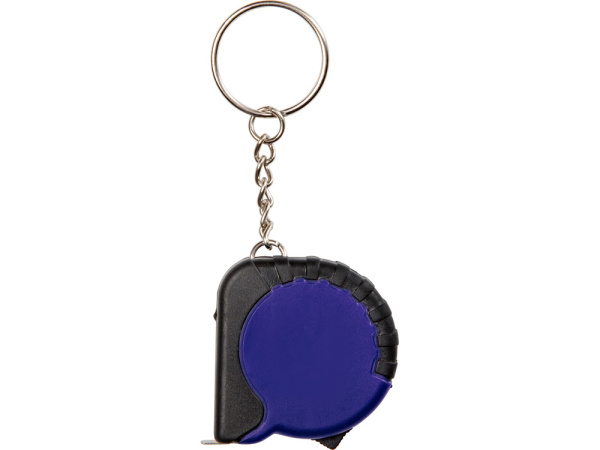 Рулетка-брелок «Habana», 1м, Цвет ярко-синий