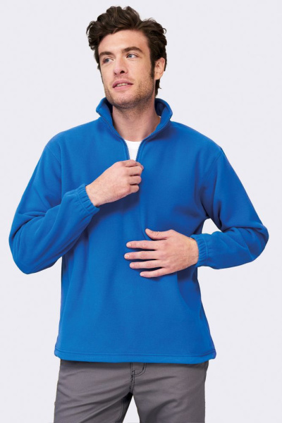 Толстовка из флиса Ness 300, ярко-синяя (royal), S–3XL