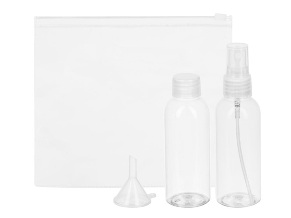 Набор дорожный «Madrid», Цвет прозрачный