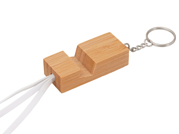 Универсальный кабель с подставкой 4-в-1 «Unicable», Цвет белый