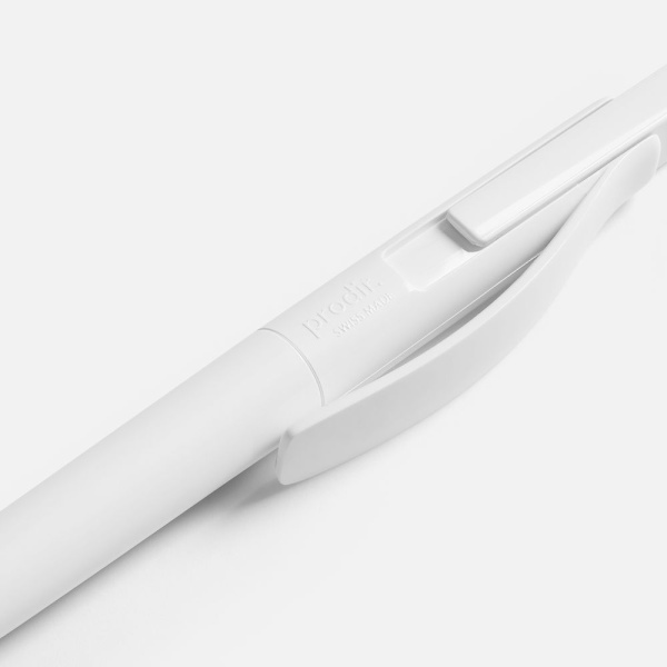 Ручка шариковая Prodir DS2 PPC, белая, 15х1,1
