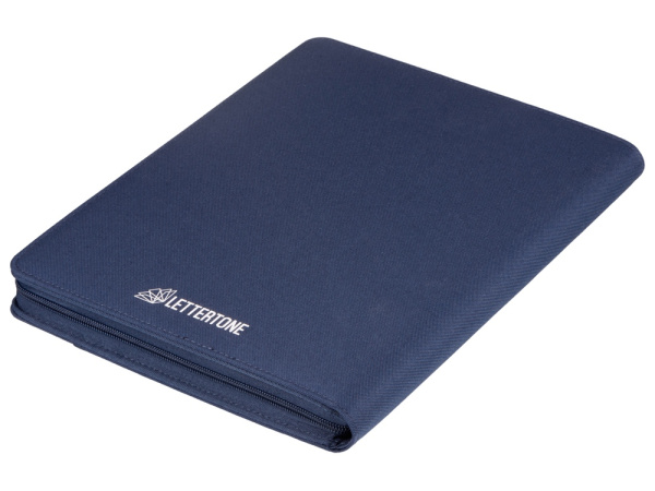 Портфолио А4 из RPET «Harvey», Цвет синий