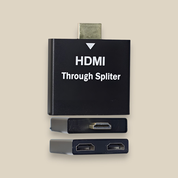 Адаптер H147 HDMI Splittle 1F/2M, черный / Универсальный HDMI Splitter для подключения нескольких устройств