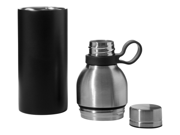 Универсальная составная термобутылка «Inverse», 550 мл, Цвет черный