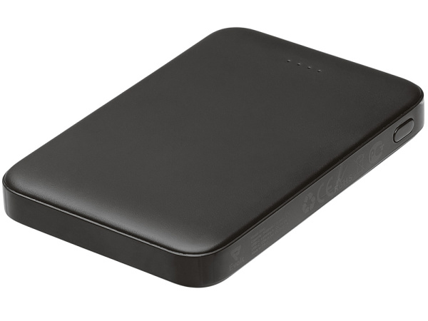 Внешний аккумулятор «Simp», 5000 мАч, Цвет черный