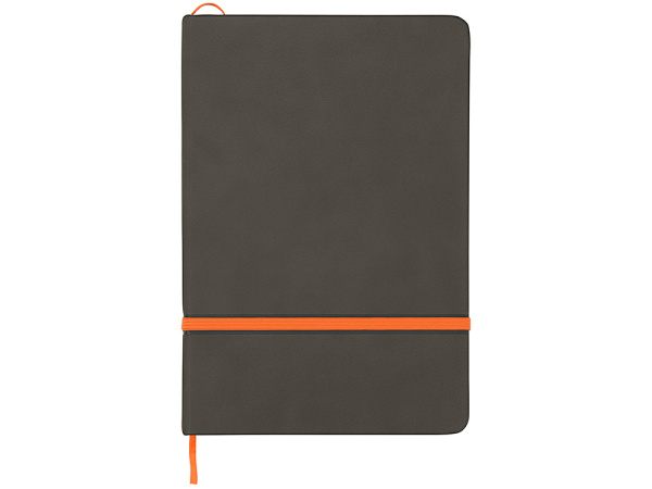 Блокнот А5 «Color», Цвет серый/оранжевый