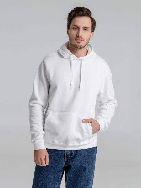 Толстовка с капюшоном Slam 320, белая, XS–XXL