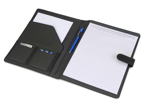 Папка для документов «Route» с блокнотом, Цвет темно-серый