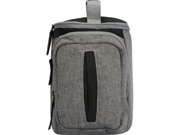 Сумка-холодильник «Festival», Цвет серый/черный