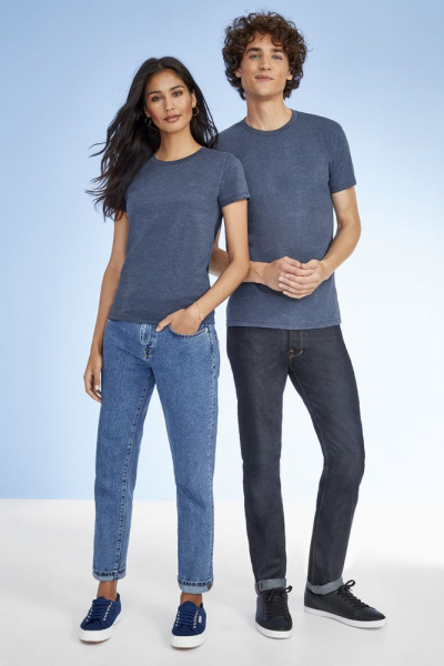 Футболка женская Imperial Fit Women, белая, S–XXL