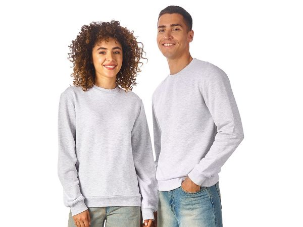 Свитшот «Monaco», унисекс, Размер M, Цвет белый меланж