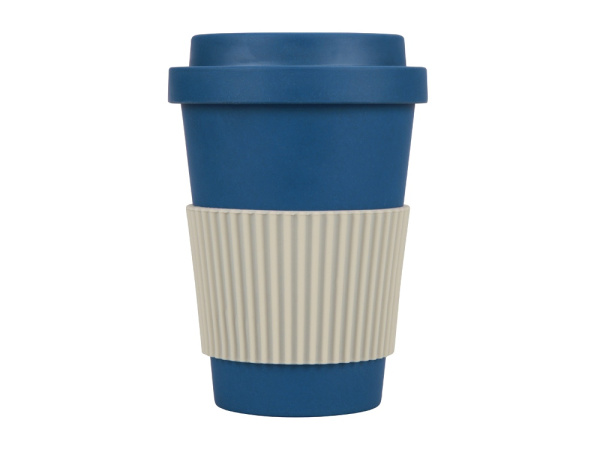 Термокружка из натуральных волокон «Muffin», Цвет бензиновый синий