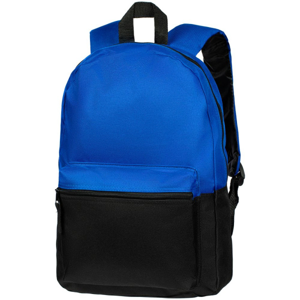 Рюкзак Base Up, черный с синим, 29х41х9,5 см