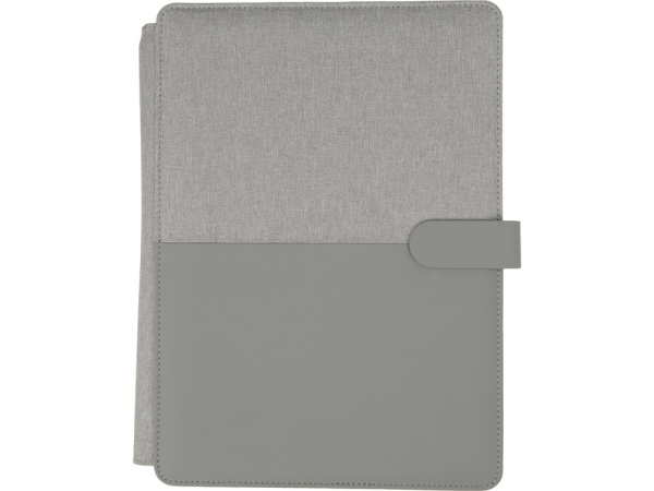 Папка для документов «Kadeo» с блокнотом, Цвет светло-серый