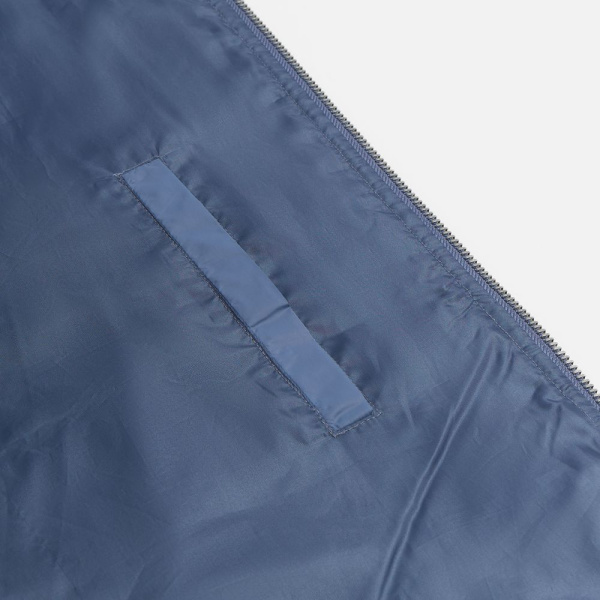 Куртка унисекс Warmbridge, синяя (джинс), XS–XXL