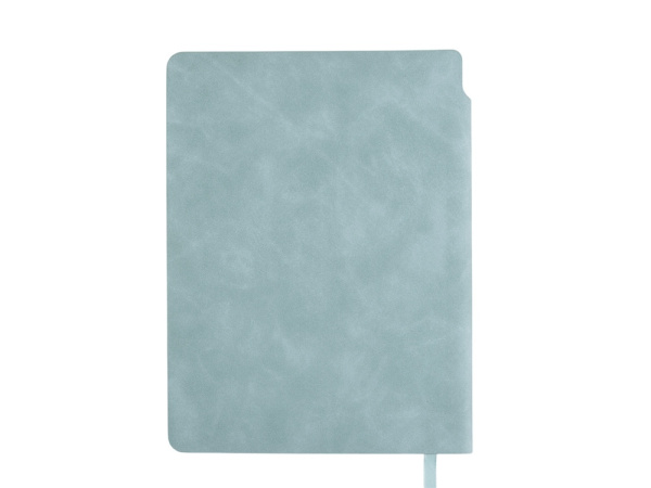 Блокнот в гибкой обложке А5 «Notepeno Max», Цвет пыльно-бирюзовый