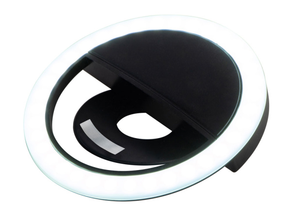 Световое кольцо для селфи «Glitter», Цвет черный