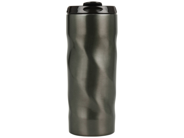 Термокружка «Гедж», Цвет графит/черный