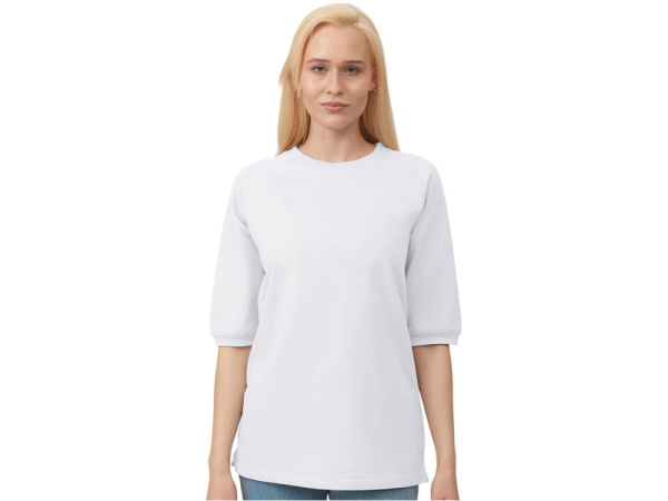 Футболка c рукавом реглан «Warsaw» унисекс, Размер S, Цвет белый