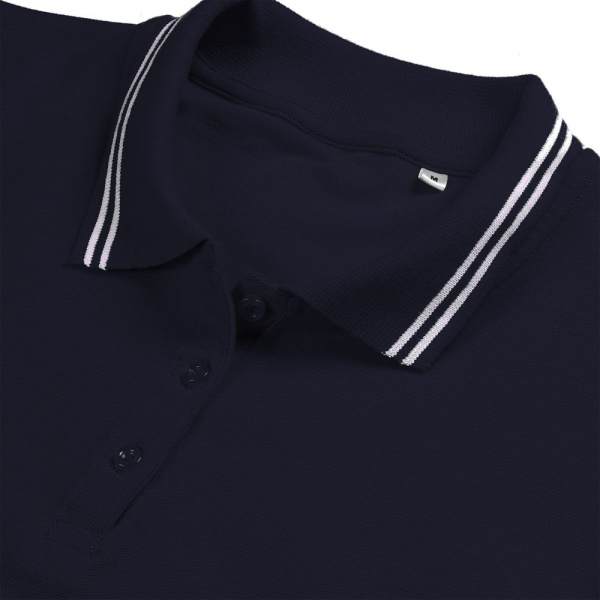 Рубашка поло женская Virma Stripes Lady, темно-синяя, S–XXL