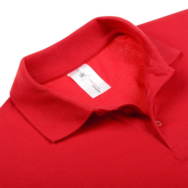 Рубашка поло Heavymill красная, S–XXL