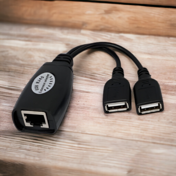 Удлинитель USB H60 (Extender) по витой паре 1M/2F (RJ45) / Используется для передачи USB сигнала на большие расстояния с помощью кабеля витая пара