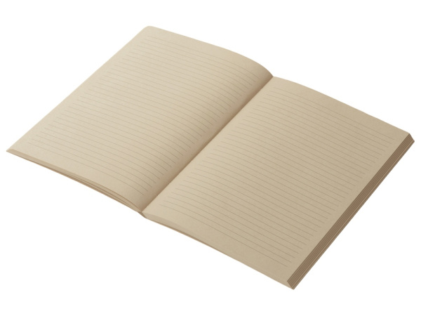 Блокнот А5 из переработанного тростника «Adiantum», Цвет натуральный