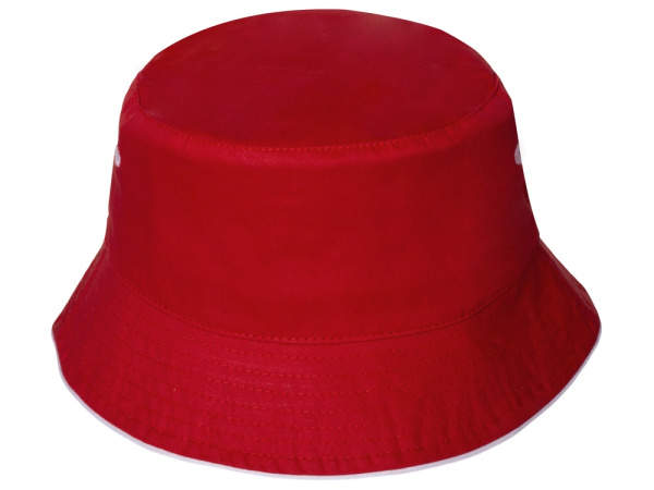 Панама «Hanoi», унисекс, Цвет красный, белый