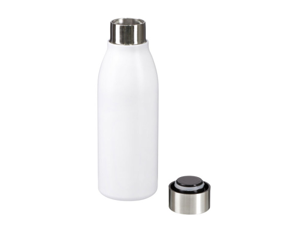 Вакуумная термобутылка «Brottle» c медной изоляцией, тубус, 600 мл, Цвет белый