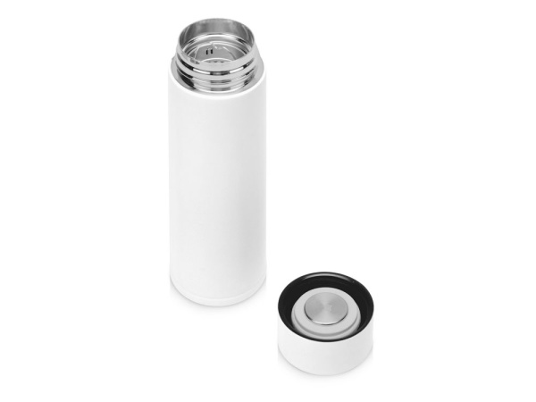 Термос «Module» с индикатором температуры, Цвет белый