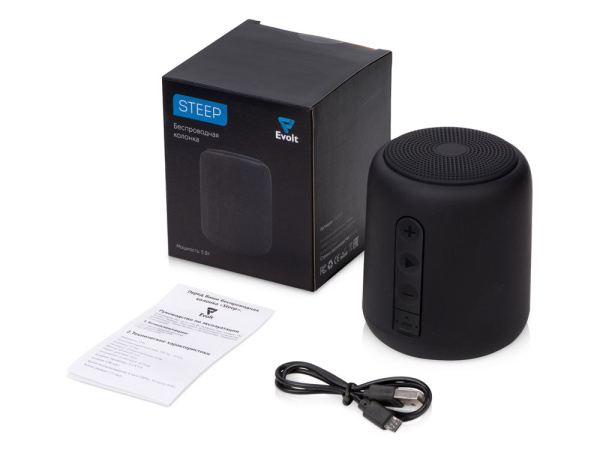 Портативная колонка TWS «Steep», 5 Вт, Цвет черный