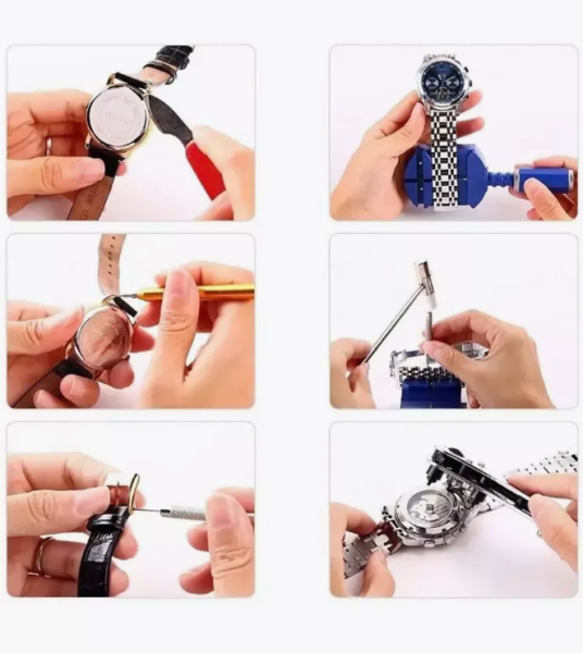 Набор инструментов для ремонта часов, очков, мобильной электроники, ювелирных изделий 